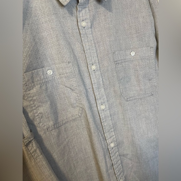 - Urban Pipeline Men’s Button Up Long Sleeve Gray Size XL - Picture 4 of 8